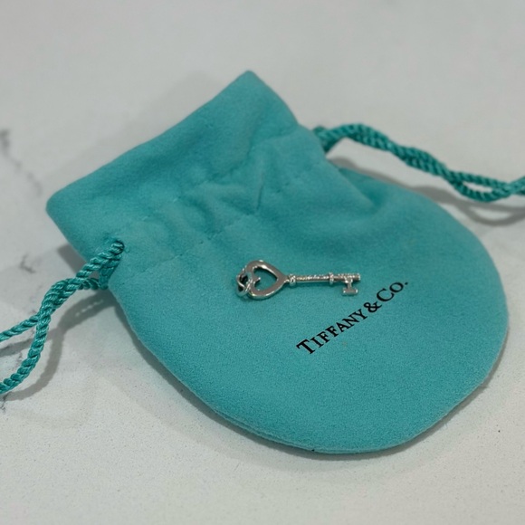Tiffany & Co Heart Key Pendant - Picture 1 of 3